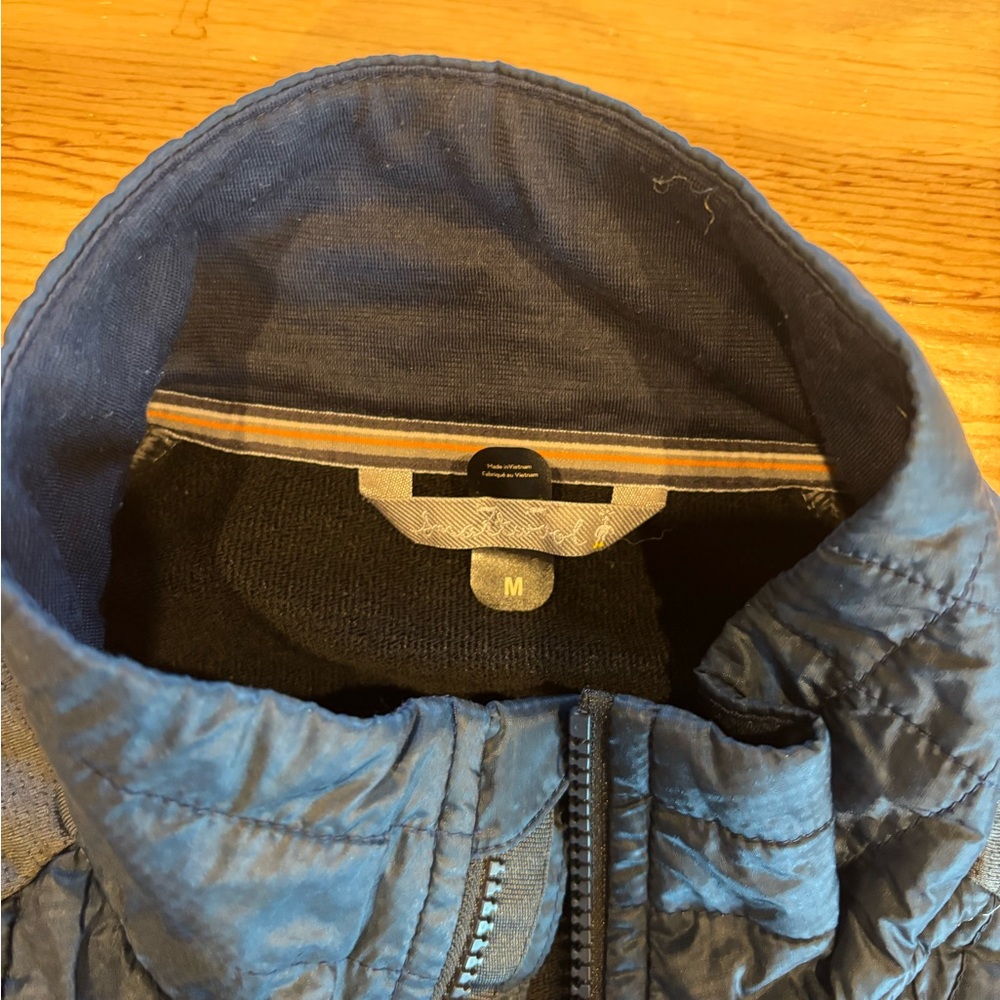 Men's smartwool sweater Blue & grey Jacket m - Picture 4 of 6